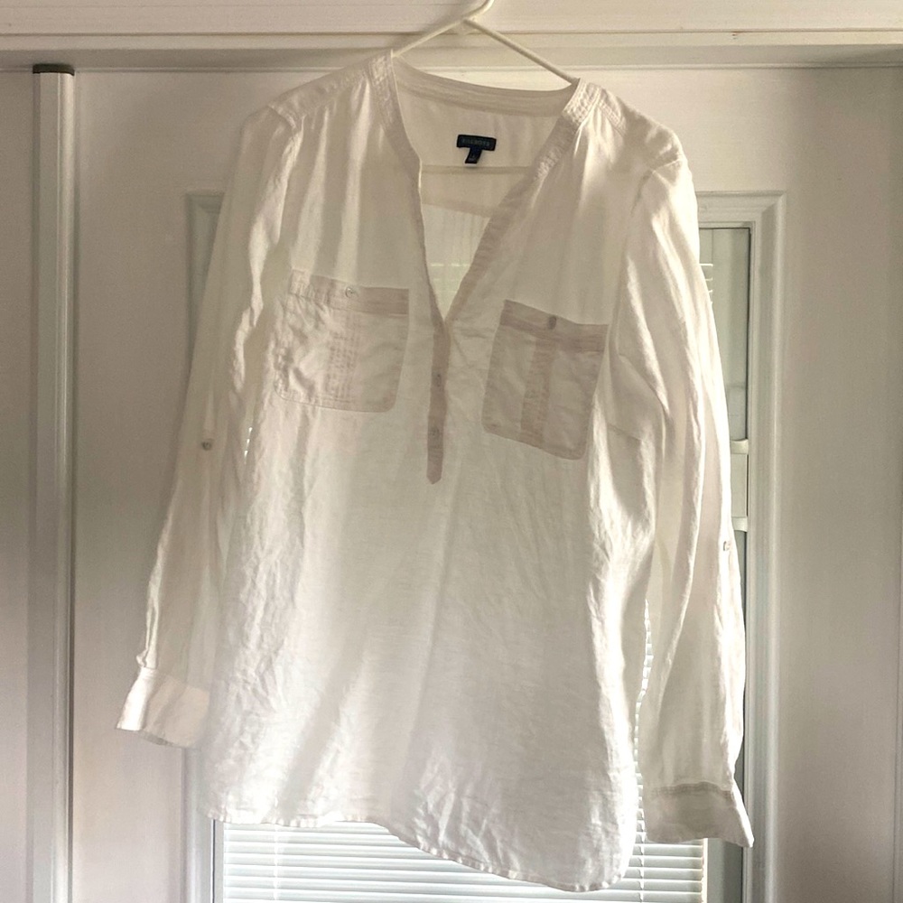 Beautiful white linen for summer